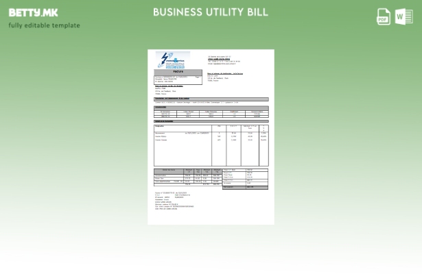 модерен стил Енергии и услуги Regie Municipal d Electricite Sarre Union шаблон з
